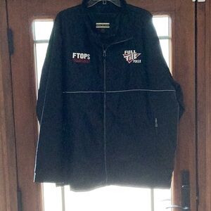 Full Tilt Black windbreaker Jacket XXL New without tag